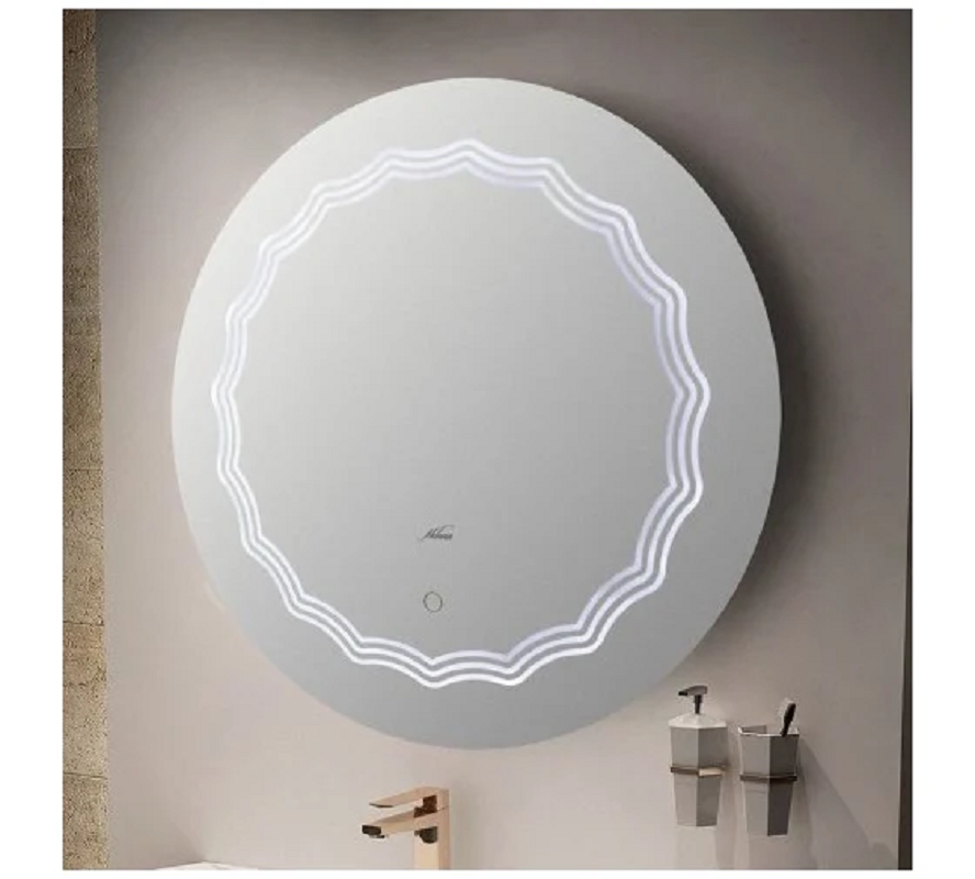 Зеркало MLN 600х600 LED 085 ( LED подсветка)/306166306166- купить в АПлайн