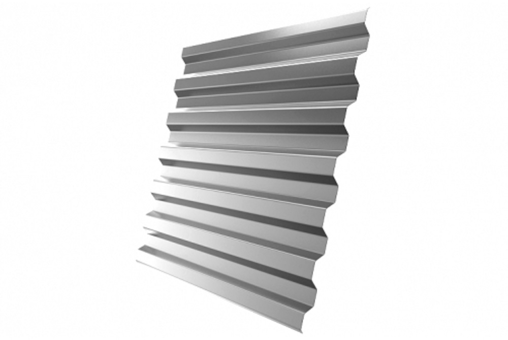 Профнастил С8 оцинкованный (0,4мм) 2х1,20 -  - купить в АПлайн