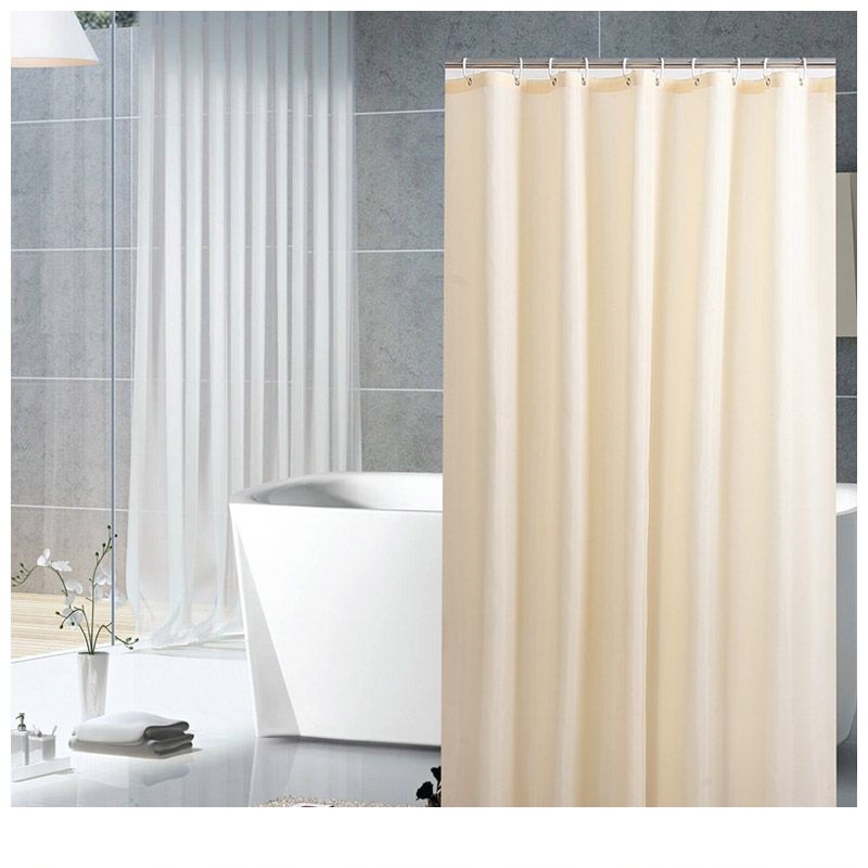 Штора для ванной комнаты "VILINA" бежевый 180х180 см 6671 /135/ 