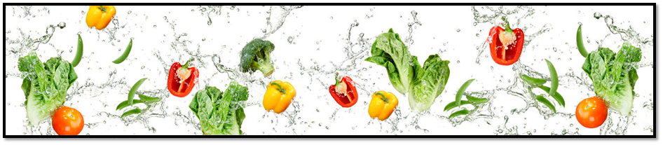 Панель-фартук Овощи фотопечать Ф-105-2 600х2000мм