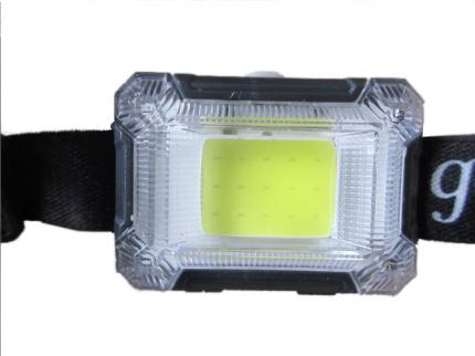 ФОНАРЬ НАЛОБН. GAUSS СВЕТОДИОД. арт.GFL304 3W 180ml  дальность до 25м (бат 3хAAA) БЛИСТЕР /465/