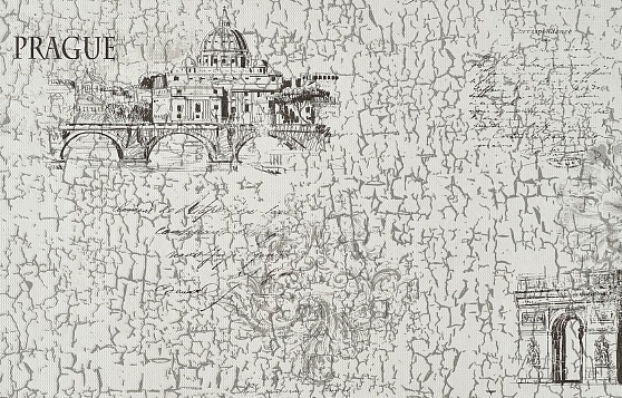 Обои бумажные симплекс Брянск Вояж 3 0,53х10м С 6БР-ГП