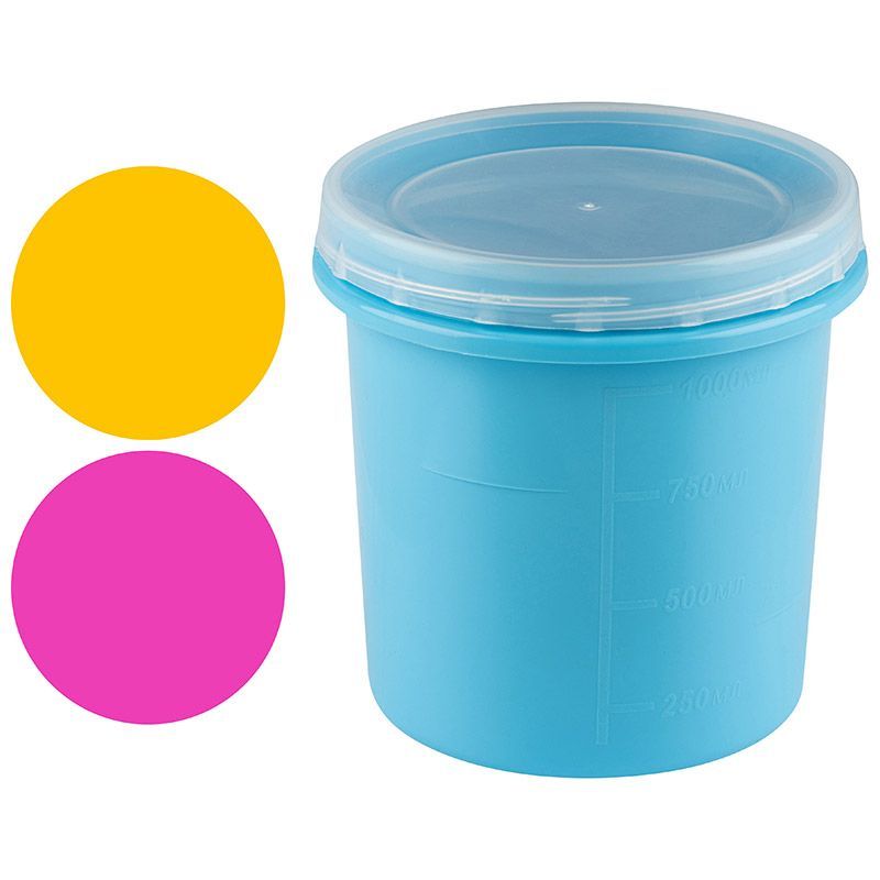 Контейнер для продуктов пласт. Clever's 1,1л винтовая крышка 1,1л 105346