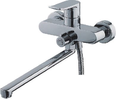 СМЕСИТЕЛЬ ДЛЯ ВАННЫ "LOFFREY" ДЛИННЫЙ ИЗЛИВ 35СМ  АРТ. LF82234