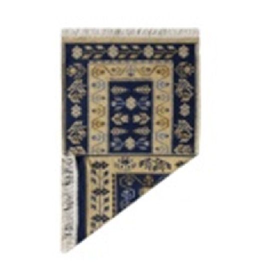 Коврик хлопковый Kilim Usak 60х90см синево-бежевый UK1379UK1379- купить в АПлайн