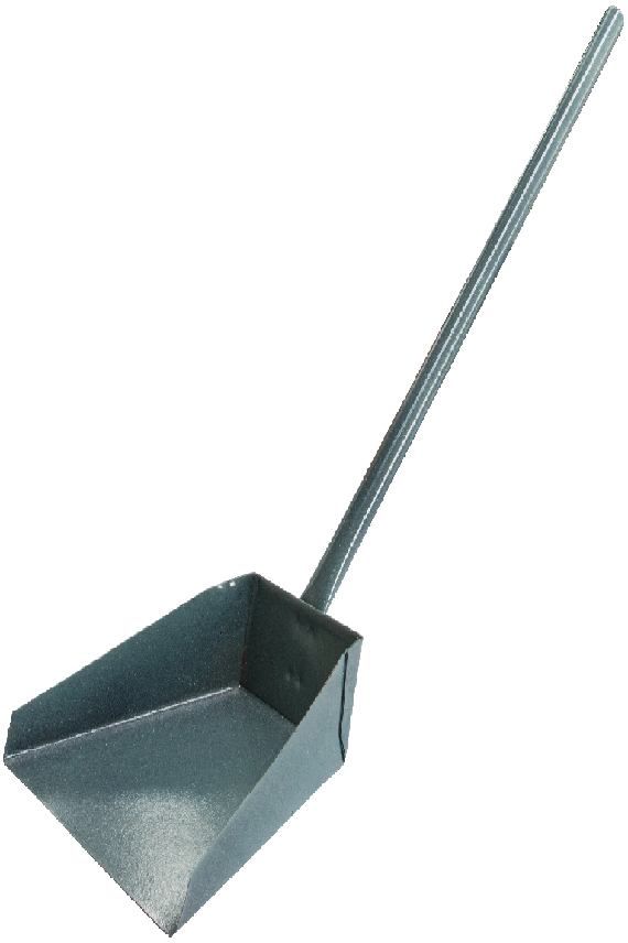Совок для мусора металл. с длинной метал. ручкой СХДВ-251 СП0206