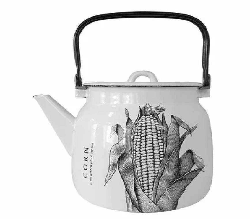 Чайник эмал. Corn 3,5л С-2713/4Рч 108010С-2713/4Рч 108010- купить в АПлайн