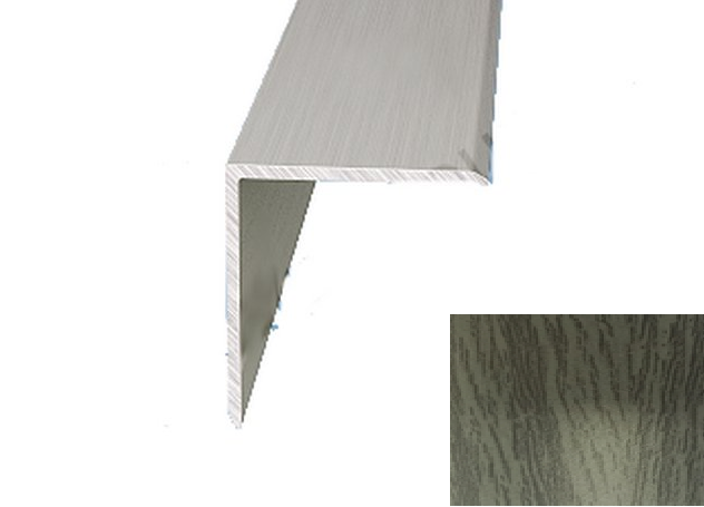 Порог-угол 1,0м 20х20мм У6.116, Дуб пепельныйУ6.116- купить в АПлайн