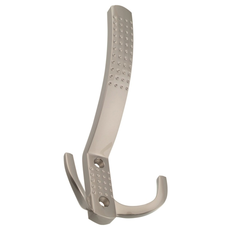 Крючок-вешалка 3-рожковый 04.40.05 перфорация никель