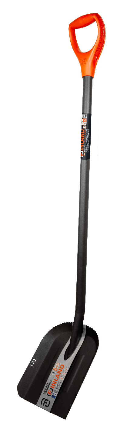 Лопата совковая FINLAND цельнометаллическая 230х275х1250 мм 2599 