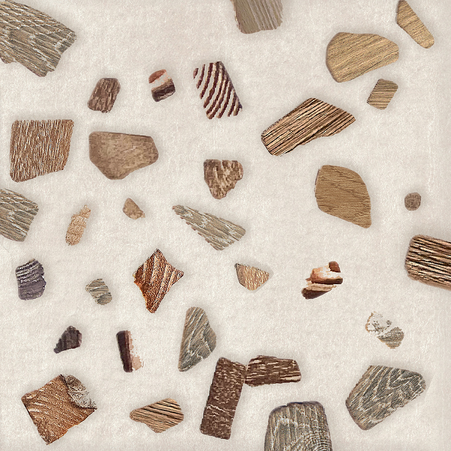 Плитка облицовочная TERRAZZO WOOD 15х15см