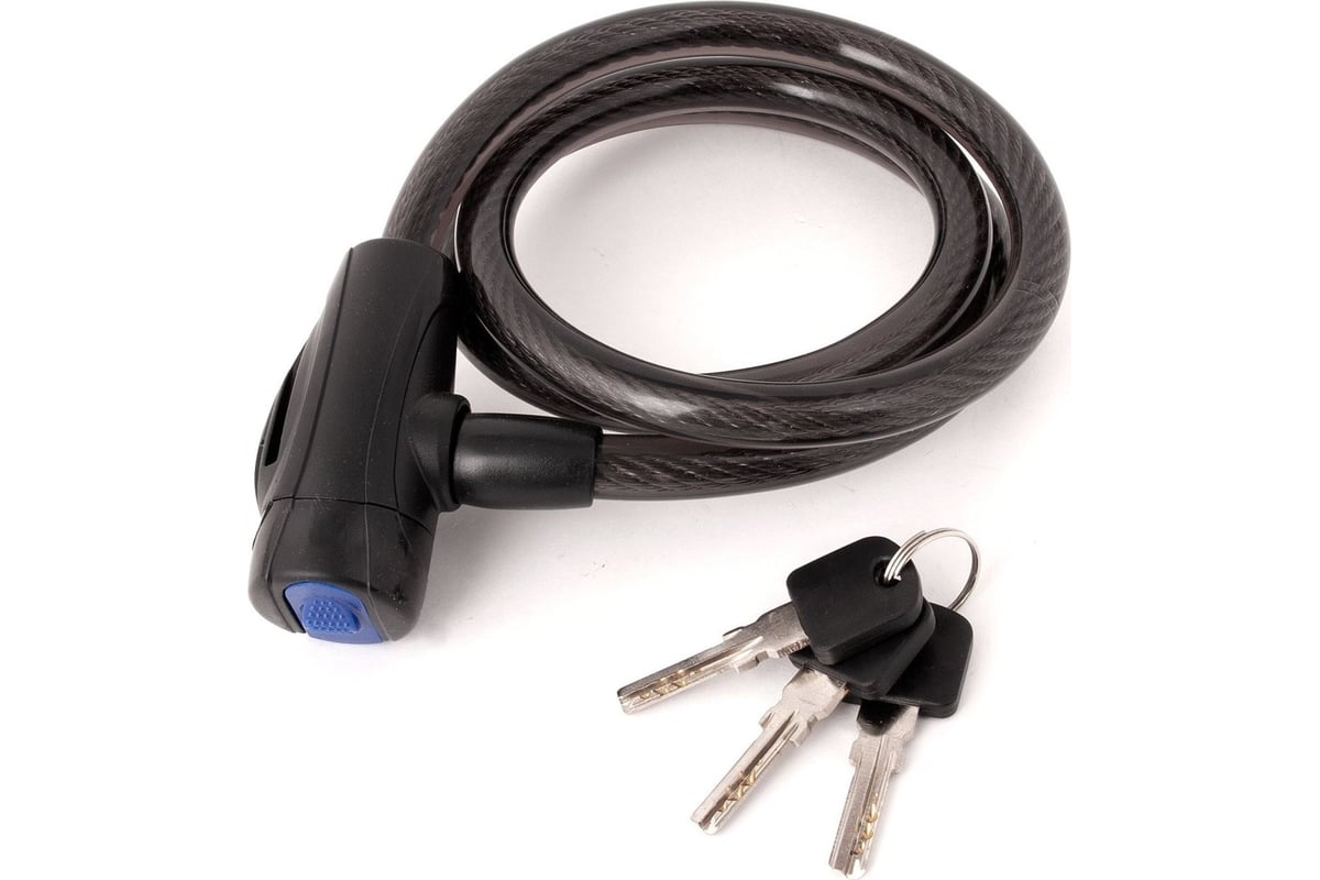 Замок велосипедный APECS PD-84 трос 150см