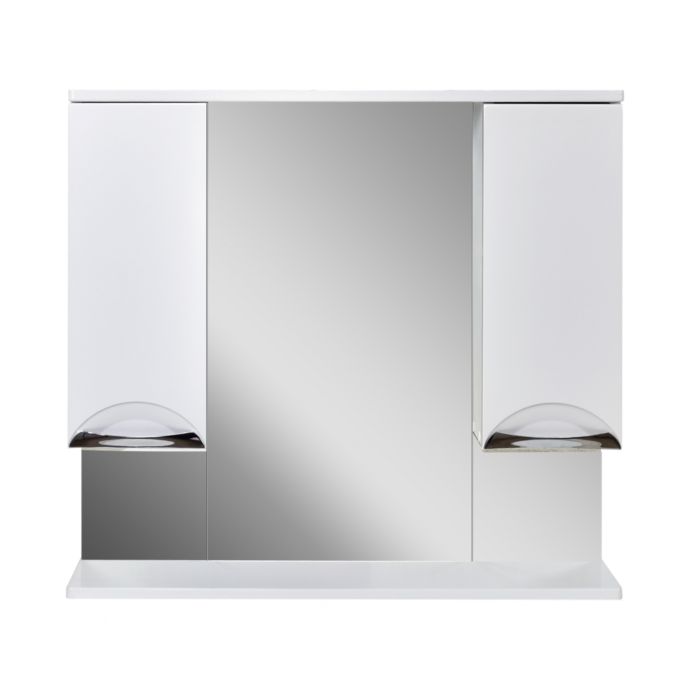 УЦЕНКА! Зеркало-шкаф DORATIZ "Афина 80" белый с подсветкой 2711.690