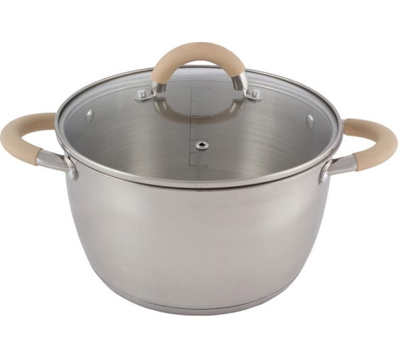 Кастрюля нерж. Fortuna 4,5л 7220