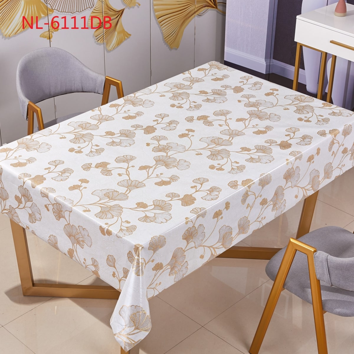 Клеенка ткань с ПВХ покрытием GRACE 1,37х20м NL-6111DB