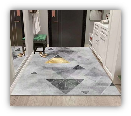 Дорожка из нетканного ПЭ 1,0*15м с 3D рисунком В144-57