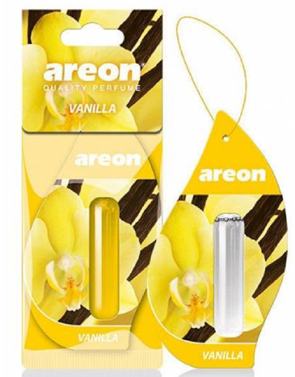 Ароматизатор гелевый AREON LIQUID VANILLA 5мл     