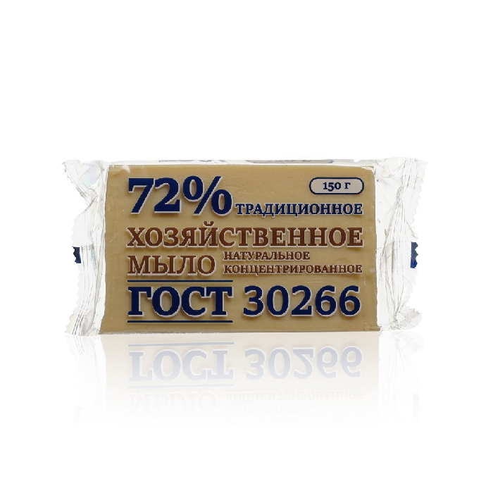 Мыло хозяйственное унив. 72% 150гр 3140135 899088