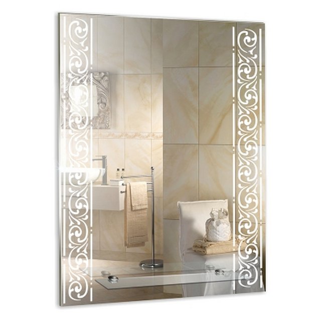 Зеркало MIXLINE "Барокко" 535х685 см с полкой
