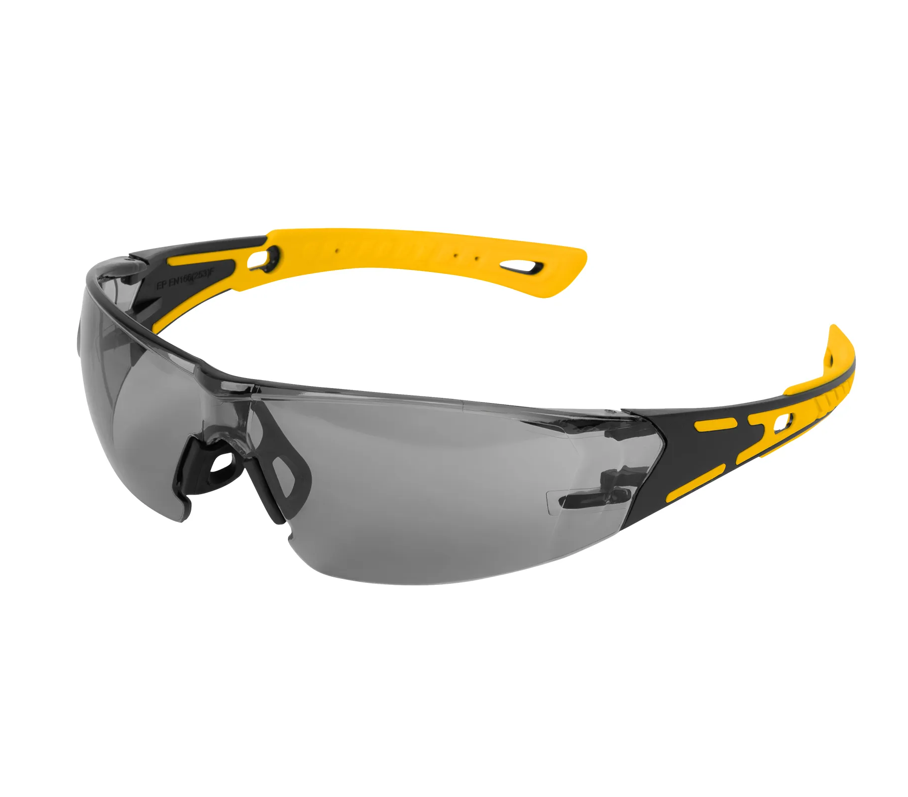 Очки защитные поликарбонатные дымчатая линза Denzel 89193