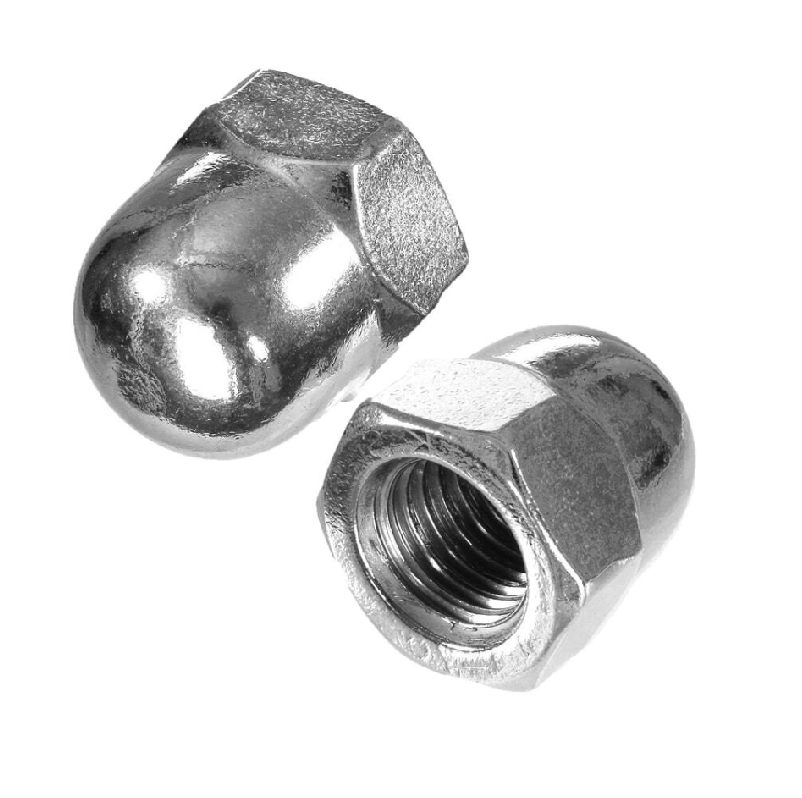 Гайка колпачковая М10 DIN 1587 цинк (2шт) пакет БИСКРЕП8-00310- купить в АПлайн