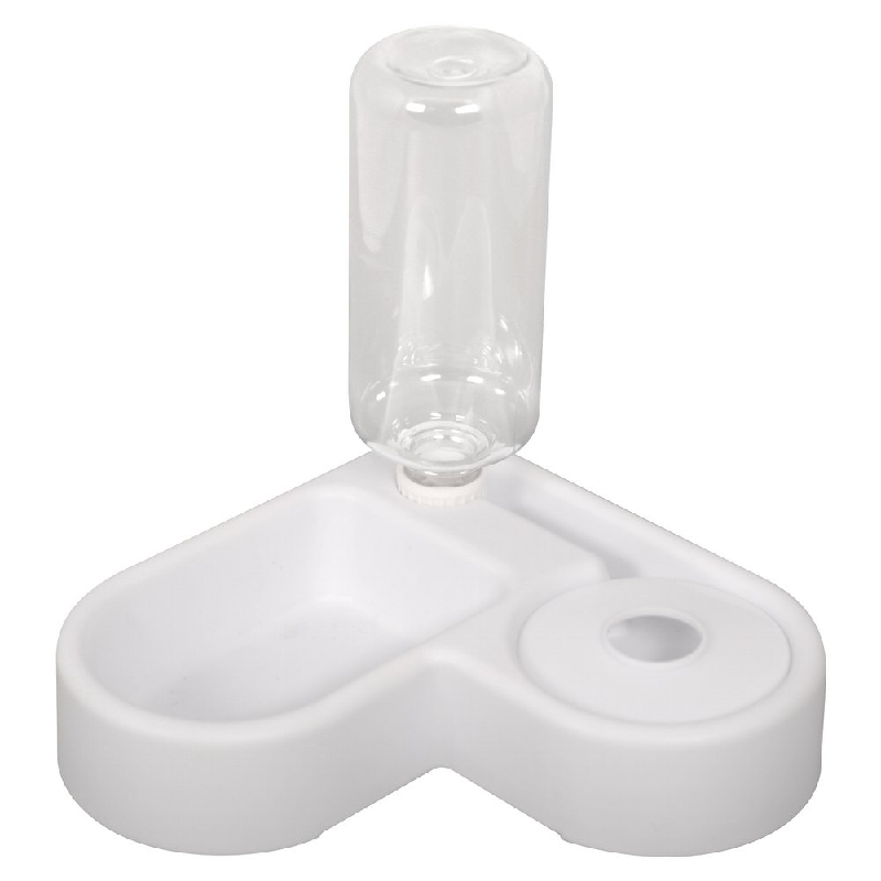 Миска пласт. двойная с автопоилкой 300мл VL40-191