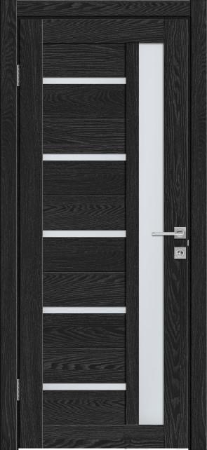 Дверное полотно LUXURY 534 АНТРАЦИТ М9 (800х2000) стекло SATINATO ТД Биошпон- купить в АПлайн