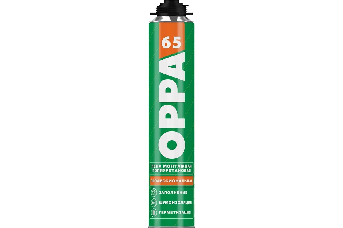 Пена монтажная OPPA 65 PRO всесезонная 850мл