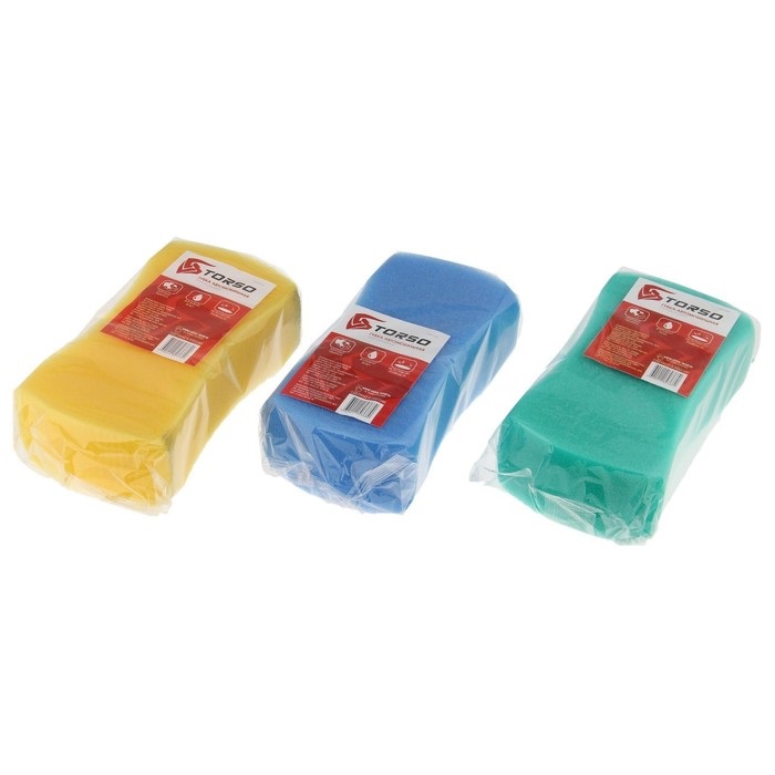 Губка автомобильная TORSO поролоновая 