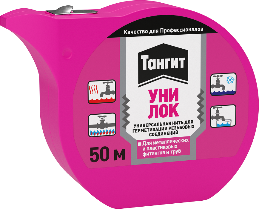 Нить ТАНГИТ УНИ-ЛОК  для герметизации резьбовых соединений 50м /3002910/