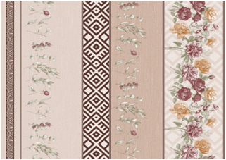 Клеенка Амарант на нетк.основе 1,37х20м 6348А