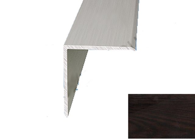 Порог-угол 1,0м 20х20мм У6.52, Венге