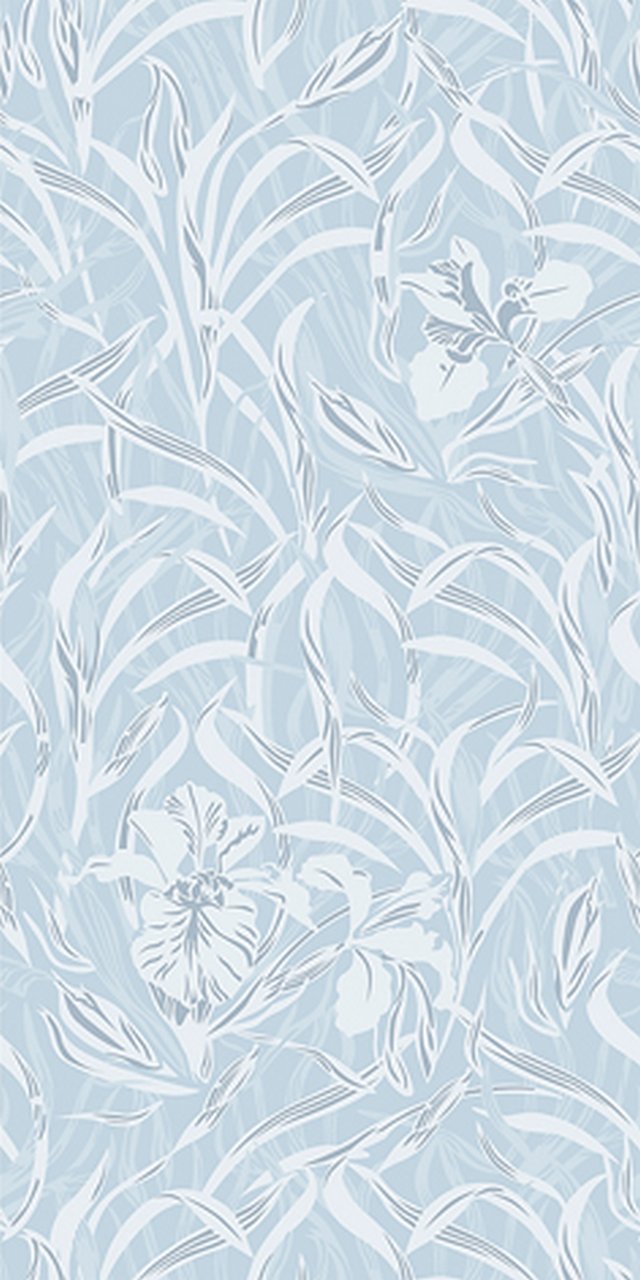 Панель ПВХ Орхидея голубая 0,25х2,7м  0414/2