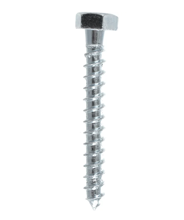 Шуруп "Глухарь" DIN 571 (болт сантехнический) 8х100 пакет (2шт) BISKREP