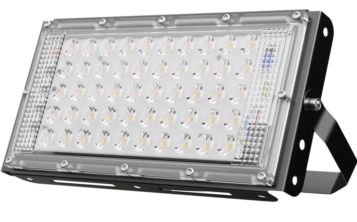 Прожектор светодиодный 30Вт 6500К IP65 "трансформер" черный Apeyron 212*107*27мм 05-4505-45- купить в АПлайн
