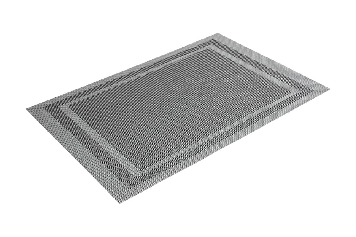 Салфетка сервировочная Геометрия 30х45см металлик 16164