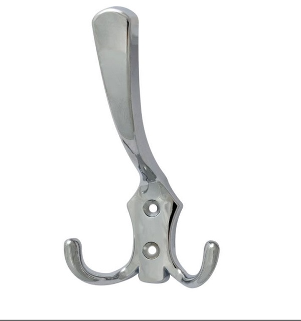 Крючок-вешалка "НОРА-М" №10 3-рожковый хром14319- купить в АПлайн