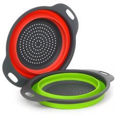 Дуршлаг силик. Эстет складной с ручками 23см 38722