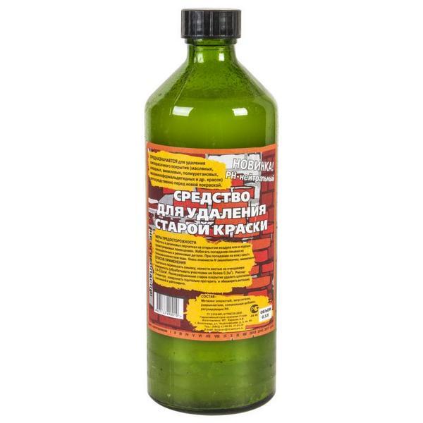 Удалитель (смывка) краски ЛАКРА 0,5л