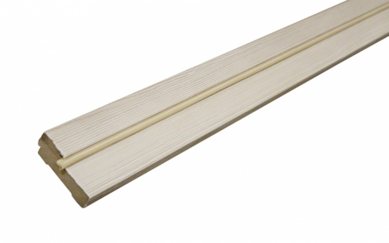 Коробка дверная квадратная МДФ 26х70х2070, Эшвайт (к двери Свит)