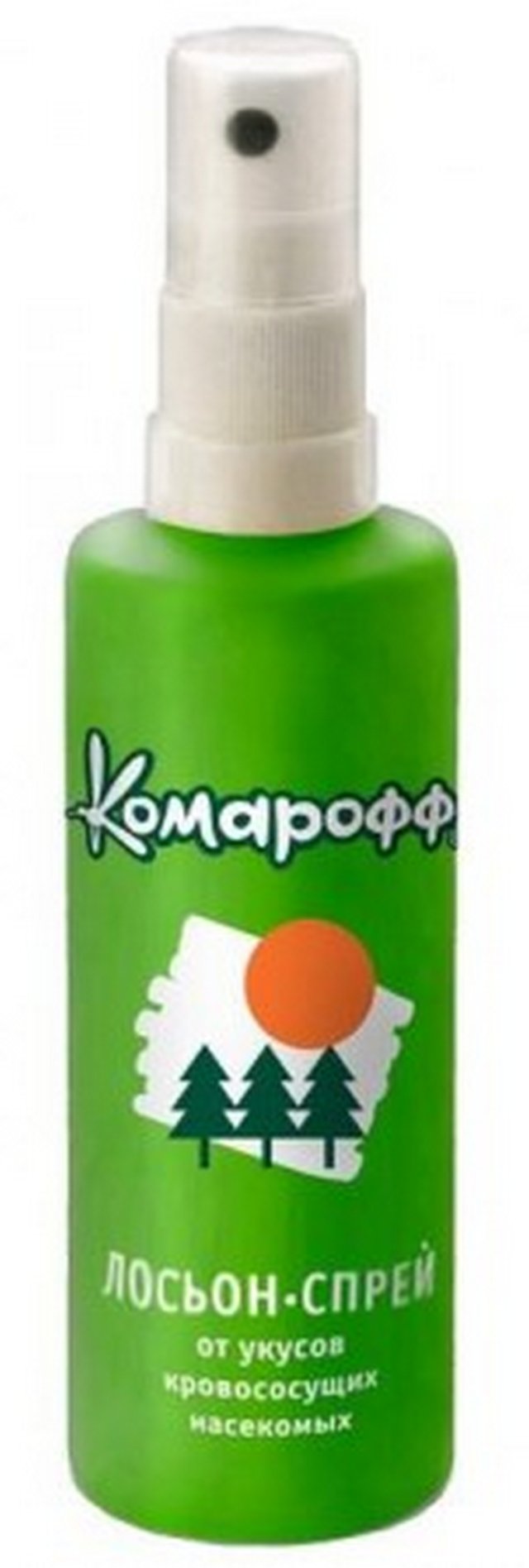 Спрей-лосьон КОМАРОФФ репелент от комаров 100мл 1800