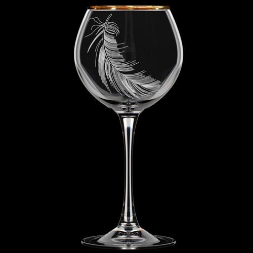 Набор бокалов стекл. Перо 350мл 6шт 1770-ГЗ6