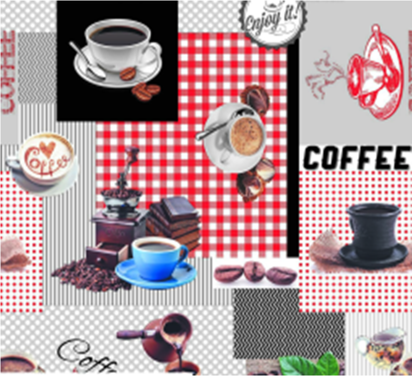 Клеенка Амарант на нетканевой основе 1,37х20м WF4867А