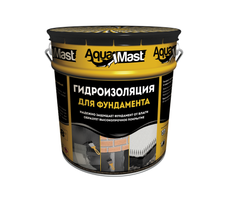 Мастика "AQUAMAST" битумная 18кг