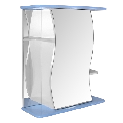 ЗЕРКАЛО-ШКАФ "ВЕНЕЦИЯ-60" ГОЛУБОЙ 