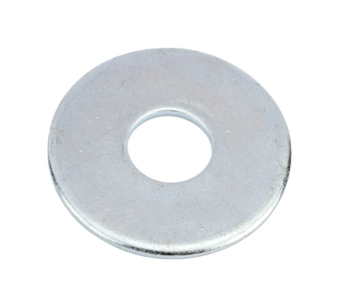 Шайба плоская увеличенная (кузовная) DIN 9021 М10 цинк (8шт) пакет БИСКРЕП8-00393- купить в АПлайн