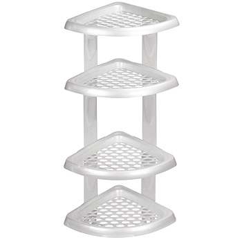 Полка для ванны пласт. Морелла 4 полки С771