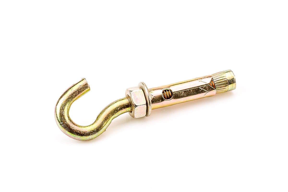 Болт анкерный с крюком 8х40 пакет (2шт) Стройметиз