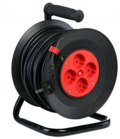 УДЛИНИТЕЛЬ  НА КАТУШКЕ РБК-4 4ГН 3*1.5 50М (ДИП)  /205