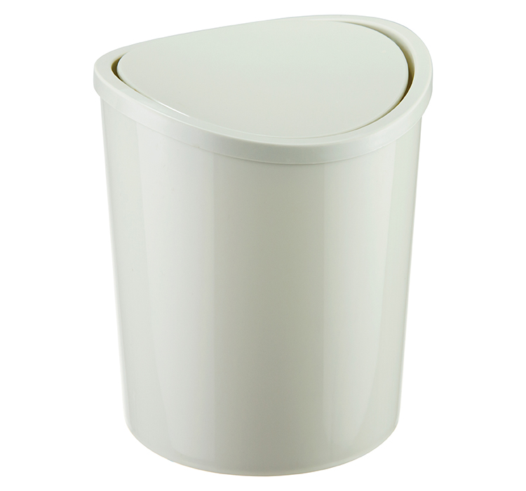 Контейнер для мусора пласт. М-ПЛАСТИКА настольный 1.6л графитовый М 2490